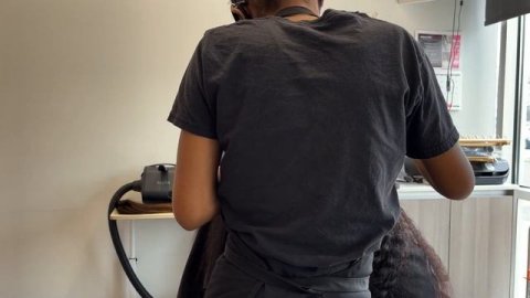 Middle Part Sew In with Leave Out Tutorial *MIDDLE PART BUSSS DOWNNN*