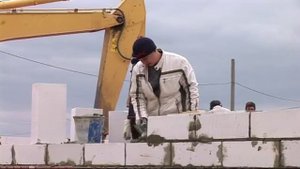 Возведение домов в с.Александровка Жирновского р-на
