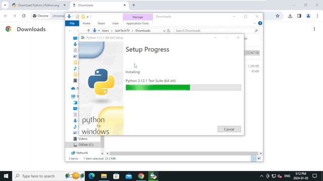 How to install Python 3.12.1 on Windows 10/11 [2024] | Easy Step-by-Step Guide