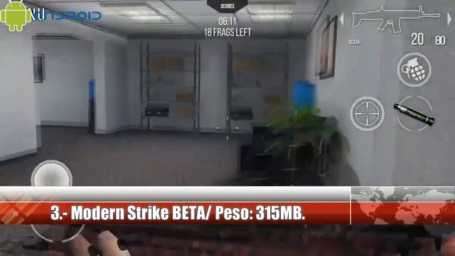 Top 5 : Mejores Juegos Shooter-FPS para Android 2017 Vol.1 смотреть онлайн