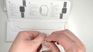 Unboxing Apple Watch Series9  41mm Starlight Aluminum case with Sport Loop