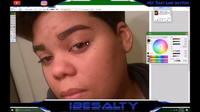 How I Make Cartoons Using Paint.net EASY смотреть онлайн