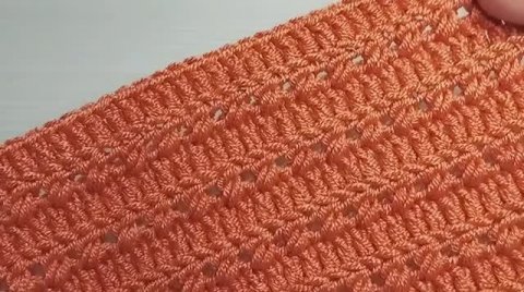 Узор крючком - Вязание крючком #узорыкрючком