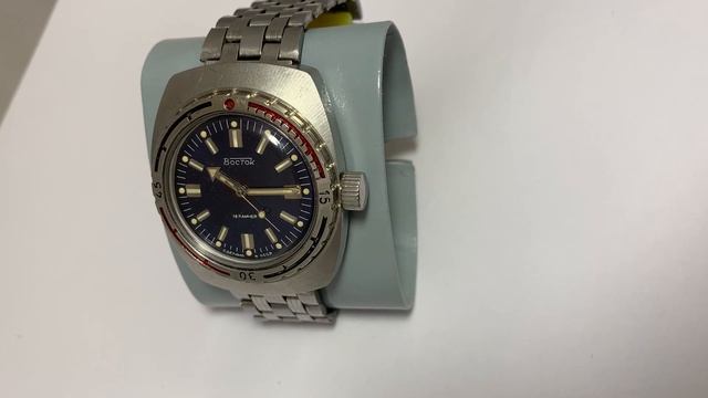 Командирские часы Восток Амфибия СССР смотреть онлайн