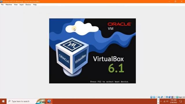 How to install Windows NT 3.51 using Virtualbox!!! смотреть онлайн