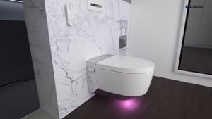 Geberit Акваклин Mera Comfort - как удалить известковый налет в унитазе-биде