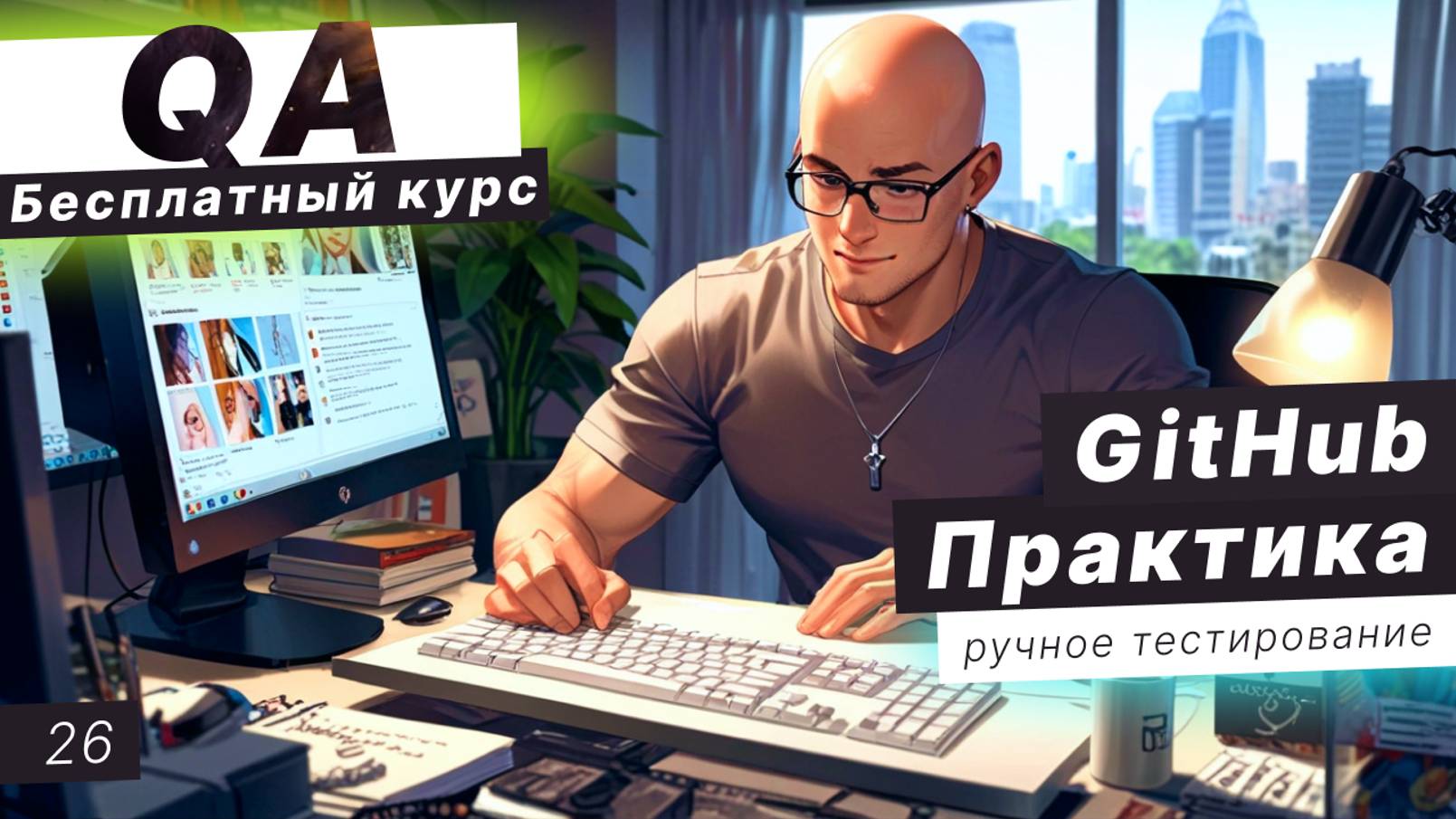 Урок 26. Почему не доходят курс до конца? Разбор ДЗ (тестирование сайта). Практика GitHub