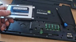 Asus F552C RAM and HDD to SSD upgrade