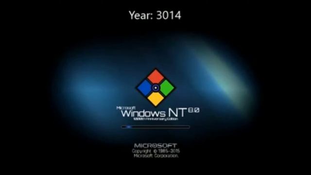 Windows NT 8.0 1000th Anniversary Edition Statup Shutdown Sound - Year: 3014 смотреть онлайн