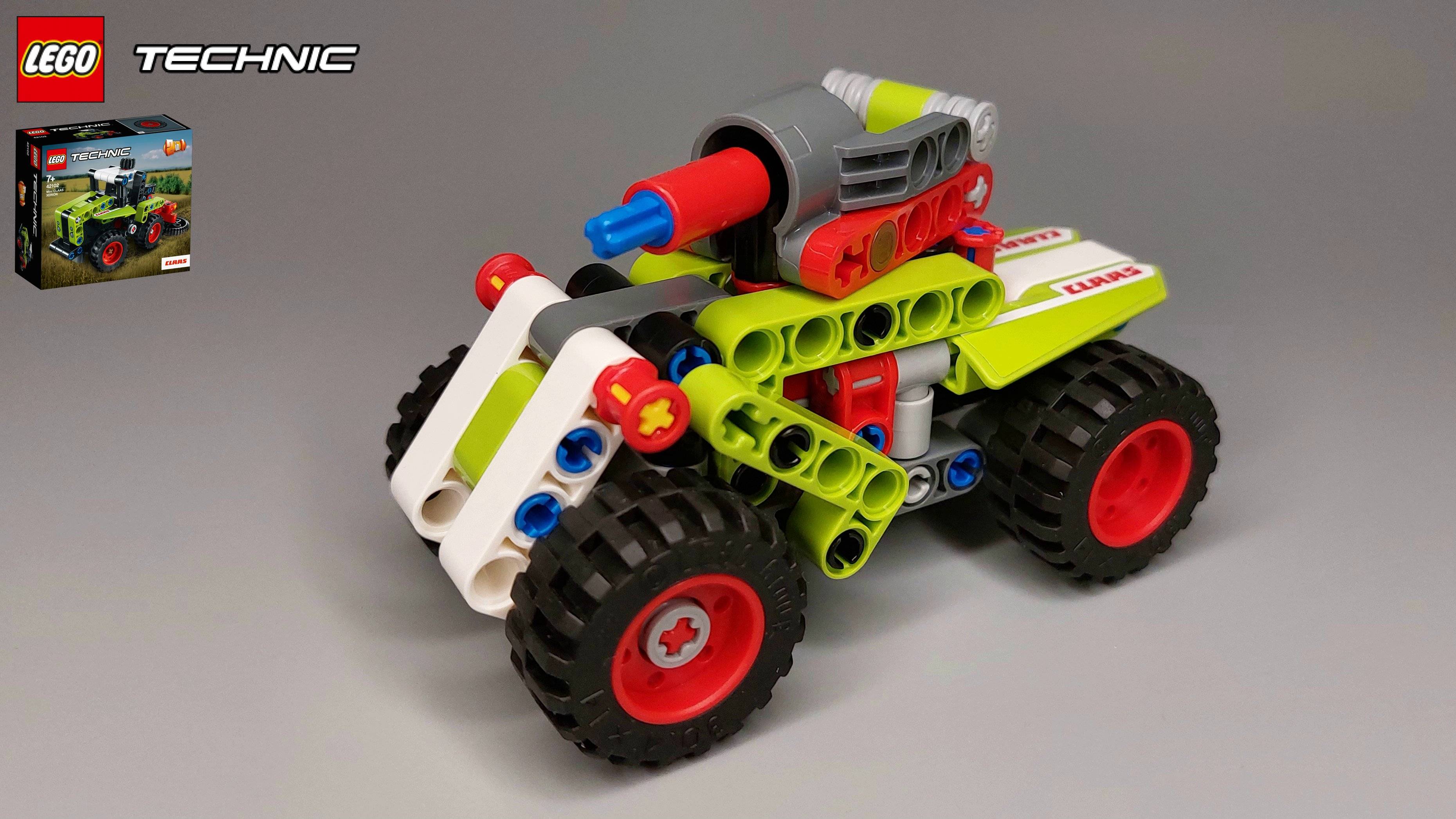 Сборка конструктора Лего САМОДЕЛКА - Танк из Lego Technic (42102) #1