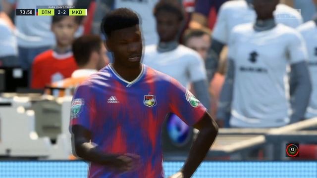 FIFA22 Карьера за свой клуб # 35 Первый финал в карьере