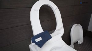 Geberit Акваклин Tuma Comfort - очистка унитаза-биде