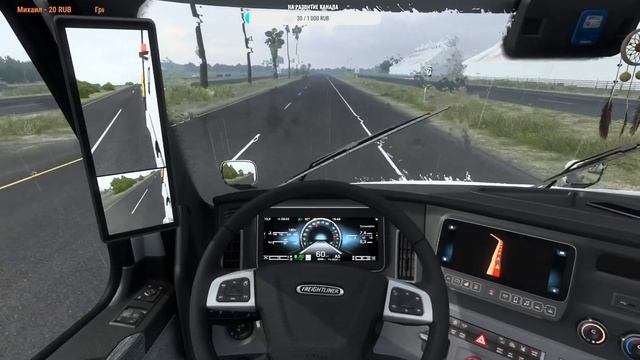 5#ATS. v1.47, Везу Грузовики Kenworth 3300 миль , На Freightliner Cascadia Через Всю Америку , 2К смотреть онлайн