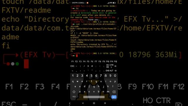 You can not delete this Directory 🔥POWER of Termux/Linux