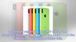 Iphone "xc" concept shows what a cheaper, colorful and plastic iphone x could look like