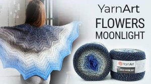 Обзор пряжи Фловерс Мунлайт Ярнарт _ Flowers Moonlight Yarnart (360p)