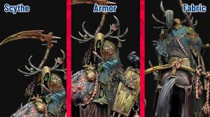 How to paint ARMOR, SCYTHE & FABRIC using Xpress Color and Game Color _ MASTERCLASS