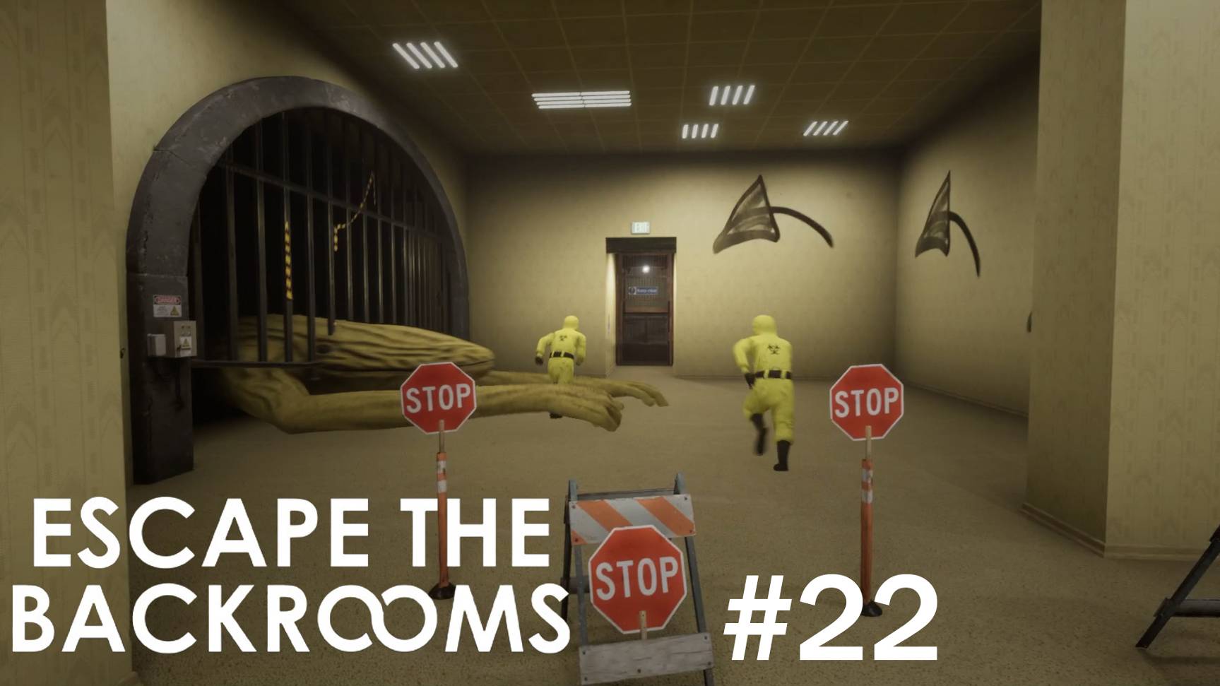 Руки Загребуки в Escape The Backroom #22