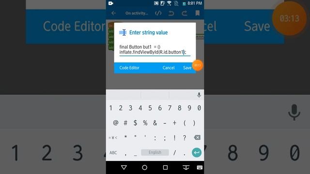 How to create custom dialog with events in sketchware