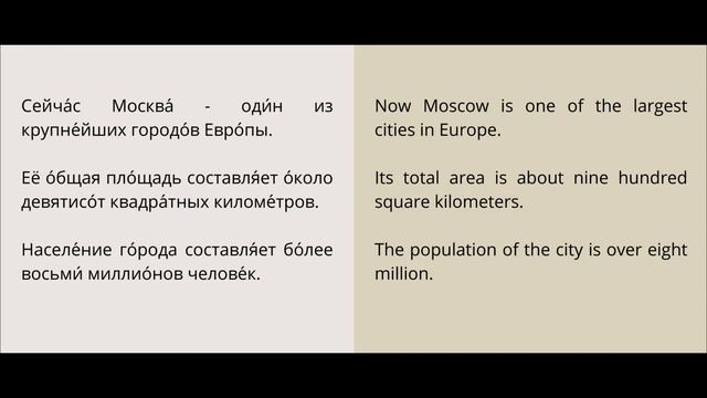 LEARN RUSSIAN Leson 4 - Read (Pre-intermediate) смотреть онлайн