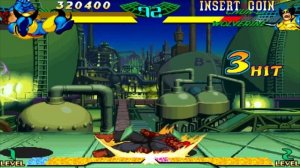 Marvel Super Heroes VS Street Fighter - Hulk/Akuma - Expert Difficulty Playthrough