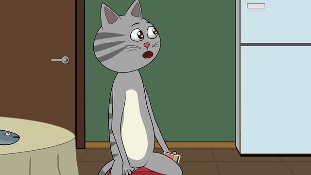 Мультик про пожарную машину и котика