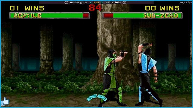 FT5 MK2 nacho goro VS underfelo смотреть онлайн