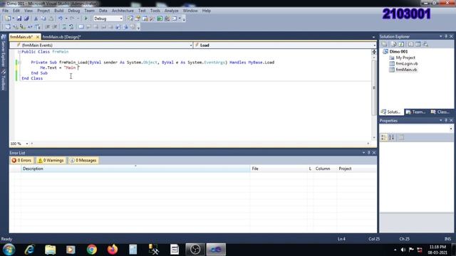 create windows form, change colour in windows, basic of VB.net program in tamil смотреть онлайн