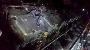 Тяжелый запуск дизеля тепловоза ТЭП 70 0320!!!