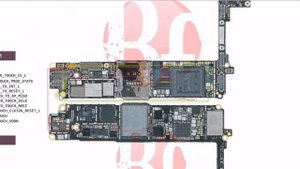 iphone 8 / se 2020 fingerprint Touch screen Borneo Schematic