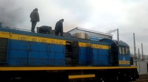 Реостатное испытание тепловоза.