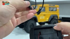 Land Rover Defender D90 | MN Models | MN 999 | RTR 1/10 | Unboxing & First Drive | Cars Trucks 4 Fu