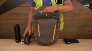 Рюкзак Haglofs Oxel L Sage Green/Cloudberry. Обзор за 60 секунд