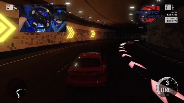 Alfa Romeo Giulia Quadrifoglio (Steering Wheel + Shifter + Clutch) | Forza Motorsport 7 Gameplay, 4 смотреть онлайн