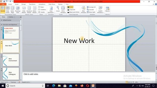 powerpoint view tab | how to use Microsoft powerpoint view tab | view tab all option in powerponit