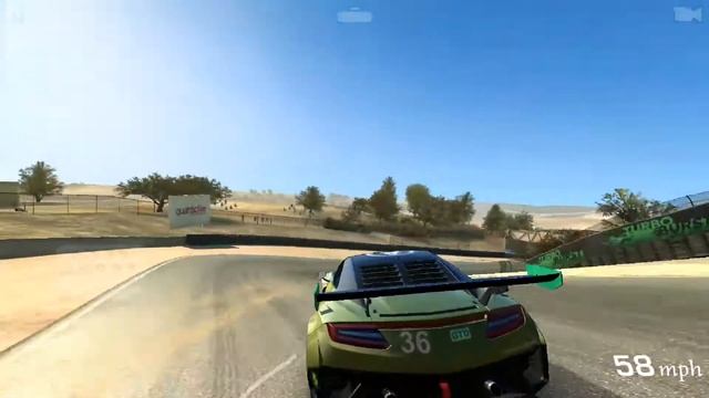 Real Racing 3 Acura NSX GT3 WeatherTech Raceway Laguna Seca Time Trial Group E No Upgrades смотреть онлайн