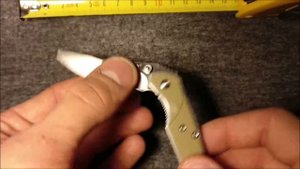Sanrenmu 6029 LUC-GV Folding Knife