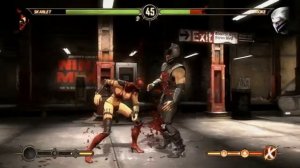 Все супер удары СКАРЛЕТ в мортал комбат 9.