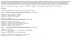 Arduino: Reset fuses on atmega328p using Arduino