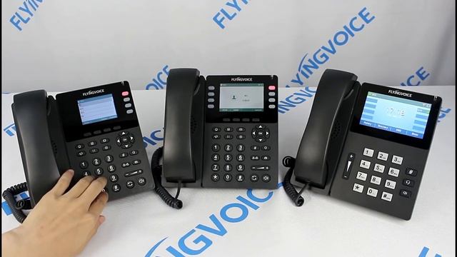How to make a 3-way conference call with Flyingvoice IP phone смотреть онлайн