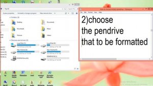 how to format your empty pendrieve  very  easy trick