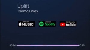 Uplift By Thomas Riley | SNEAK PEEK | Listen On Spotify & Apple Music