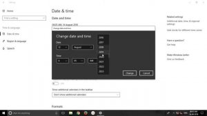 How to Change Date and Time in Windows 10 in Tamil # DK