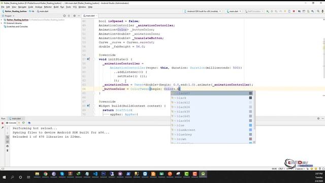 Flutter Tutorial - Value Widgets #7 Floating Action Button