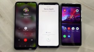 Redmi Note8 incoming Call Tecno Spark Go 2022 & Inoi Android