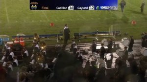 High School Football Cadillac Vs. Gaylord 09/30/16 Post Game