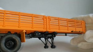Напівпричіп МАЗ-5215,SSM,1:43.