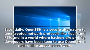 [Breaking News]Microsoft quietly adds native openssh client to windows 10