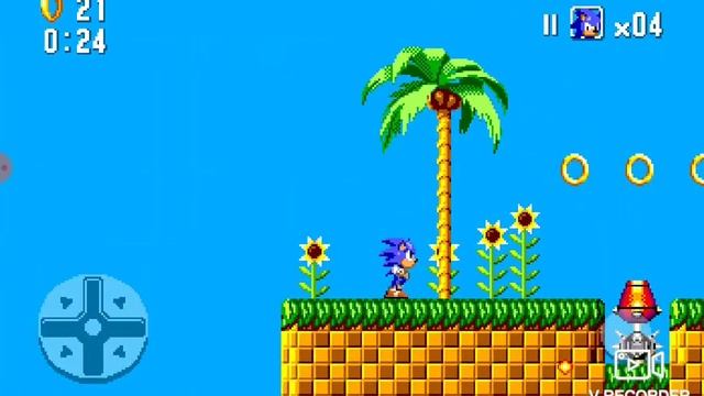 sonic 3 SMS styled - fan game смотреть онлайн