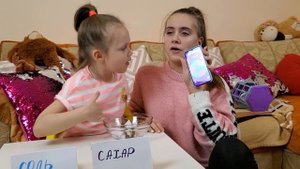 СОЛЕНАЯ ЕДА ПРОТИВ СЛАДКОЙ ЧЕЛЛЕНДЖ Лика VS Милана